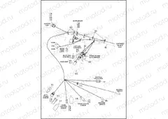 WIRING HARNESS, MAIN, KEYLESS, NON-ABS (1 OF 4)