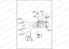 WIRING HARNESS, MAIN, KEYLESS, NON-ABS (2 OF 4)