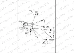 WIRING HARNESS, MAIN, KEYLESS, NON-ABS (3 OF 4)