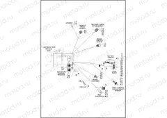 WIRING HARNESS, MAIN, KEYLESS, NON-ABS (3 OF 4)