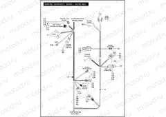 WIRING HARNESS, MAIN - NON ABS (2 OF 3)