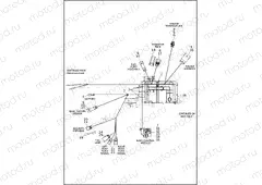 WIRING HARNESS, MAIN, NON-ABS (2 OF 4)