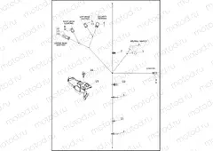 WIRING HARNESS, MAIN, NON-ABS (2 OF 4)