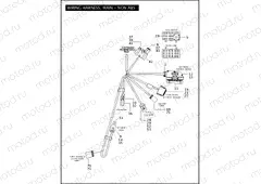 WIRING HARNESS, MAIN - NON ABS (3 OF 3)