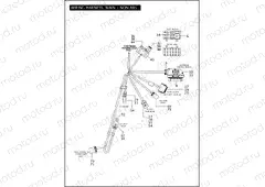WIRING HARNESS, MAIN - NON ABS (3 OF 3)