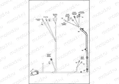 WIRING HARNESS, MAIN, NON-ABS (3 OF 5)