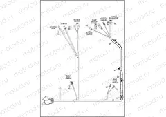 WIRING HARNESS, MAIN, NON-ABS (3 OF 5)