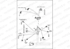 WIRING HARNESS, MAIN, NON-ABS (4 OF 5)