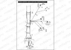 WIRING HARNESS, MAIN, NON-ABS (FAIRING MODELS) (2 OF 6)