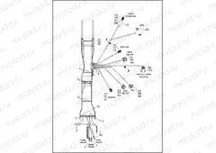WIRING HARNESS, MAIN, NON-ABS (FAIRING MODELS) (2 OF 6)