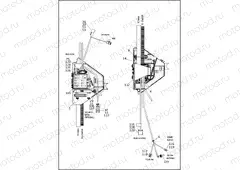 WIRING HARNESS, MAIN, NON-ABS (FAIRING MODELS) (4 OF 6)