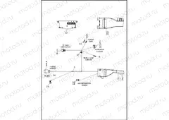 WIRING HARNESS, MAIN, NON-ABS (FAIRING MODELS) - FLTRX (1 OF 8)