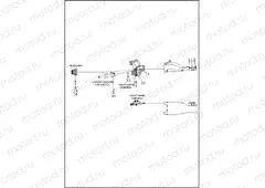 WIRING HARNESS, MAIN, NON-ABS - FLHR (2 OF 8)