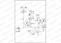 WIRING HARNESS, MAIN, NON-ABS - FLHX (7 OF 8)