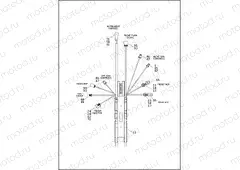 WIRING HARNESS, MAIN, NON-ABS - FLSTC, FLSTF, FLSTN & FLSTFB (1 OF 6)