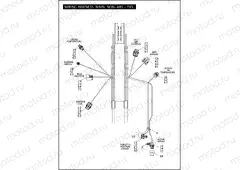 WIRING HARNESS, MAIN, NON-ABS - FXS (2 OF 5)