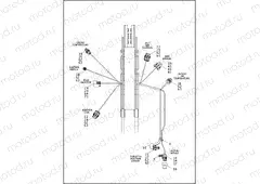 WIRING HARNESS, MAIN, NON-ABS - FXS (2 OF 5)