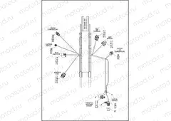 WIRING HARNESS, MAIN, NON-ABS - FXSB (2 OF 5)