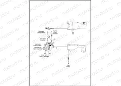 WIRING HARNESS, MAIN, NON-ABS (NON-FAIRING MODELS) (1 OF 8)