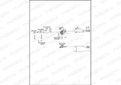 WIRING HARNESS, MAIN, NON-ABS (NON-FAIRING MODELS) (2 OF 8)