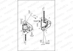 WIRING HARNESS, MAIN, NON-ABS (NON-FAIRING MODELS) (4 OF 5)