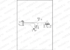 WIRING HARNESS, MAIN, NON-ABS (NON-FAIRING MODELS) (4 OF 8)