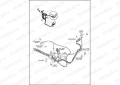 WIRING HARNESS, MAIN NON-ABS - XG500, XG750 (FRONT UPPER)