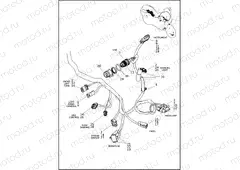 WIRING HARNESS, MAIN RA1250S (6 OF 7)