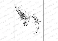WIRING HARNESS, MAIN RH1250S (1 OF 6)