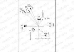 WIRING HARNESS, MAIN RH1250S (3 OF 6)
