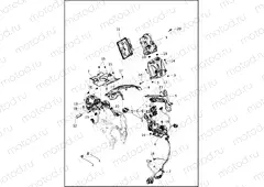 WIRING HARNESS, MAIN RH975S (1 OF 6)