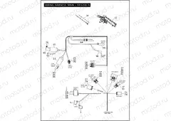 WIRING HARNESS, MAIN - XR1200/X (1 OF 2)