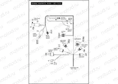 WIRING HARNESS, MAIN - XR1200X (1 OF 3)