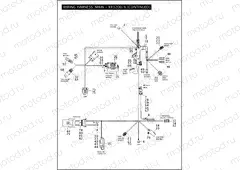 WIRING HARNESS, MAIN - XR1200/X (2 OF 2)