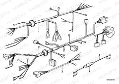 Wiring harness sector chassis