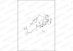 WIRING HARNESS, TURN SIGNALS AND LIGHTS, REAR - HDI - FLHTCUTG