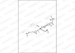 WIRING HARNESS, TURN SIGNALS AND LIGHTS, REAR - HDI - FLRT
