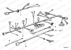 Wiring harness/chassis/engine/tail light