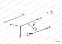 Wiring set flash signalling light