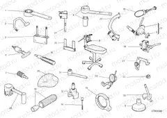 WORKSHOP SERVICE TOOLS, ENGINE [MOD:SCR11DRK]