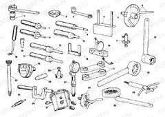 WORKSHOP SERVICE TOOLS, ENGINE » UNCLASSIFIED