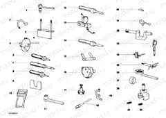 WORKSHOP SERVICE TOOLS, ENGINE » UNCLASSIFIED