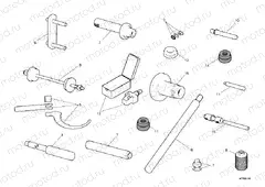 WORKSHOP SERVICE TOOLS, FRAME » FRAME
