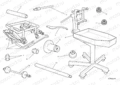 WORKSHOP SERVICE TOOLS (FRAME) [MOD:HYM950SP]