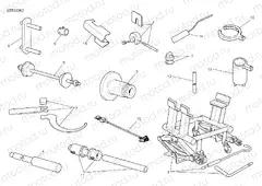 WORKSHOP SERVICE TOOLS [MOD:MS1260]