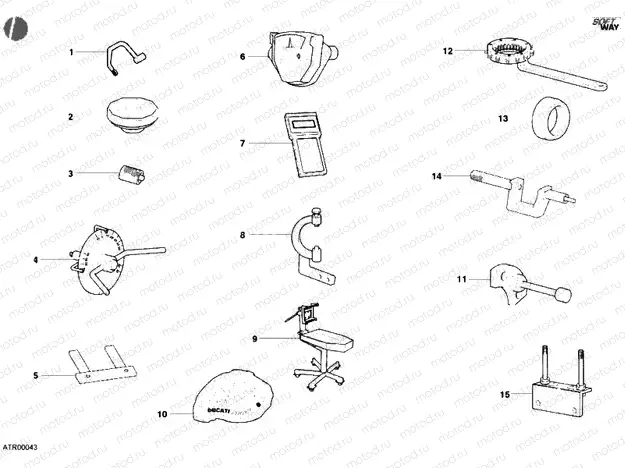 001 - WORKSHOP SERVICE TOOLS, ENGINE » UNCLASSIFIED