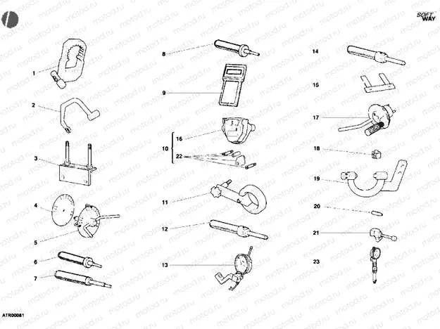 001 - WORKSHOP SERVICE TOOLS, ENGINE » UNCLASSIFIED