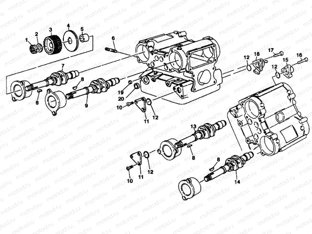014 - CAMSHAFT » VALVE DRIVE