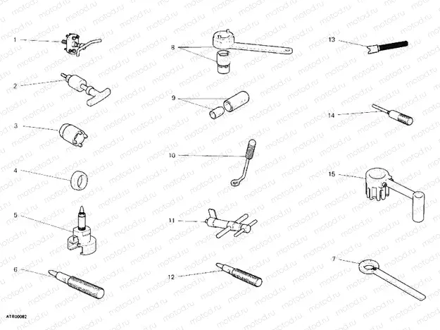 01A - WORKSHOP SERVICE TOOLS, ENGINE » UNCLASSIFIED