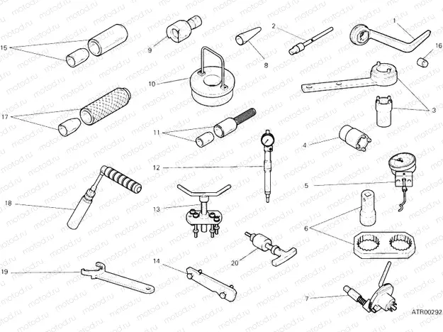 01A - WORKSHOP SERVICE TOOLS » UNCLASSIFIED